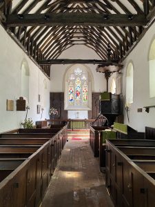 Trottiscliffe church interior
